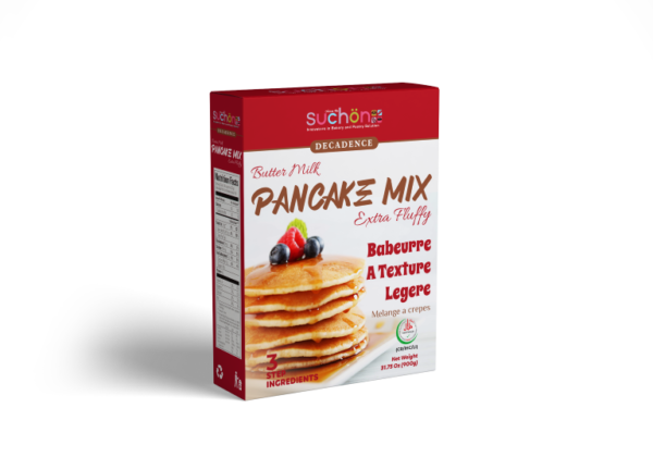 Fluffy Pancake Mix Box For Retail